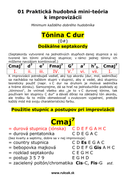 Tónina C dur