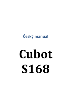 Cubot S168 - Mobilní podpora.cz