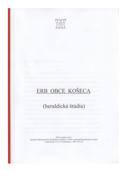 Symboly obce Ko&scaron;eca