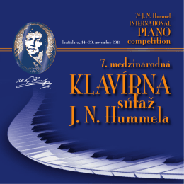 JN Hummela - Slovenská filharmónia