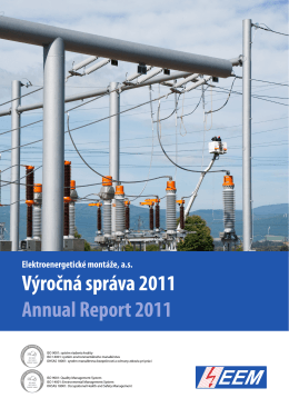 Výročná správa za rok 2011