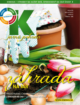 Pozrite si K magazín - jar 2014 (PDF)