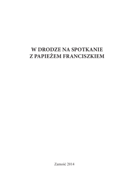 pobierz BroszuraSDM(.pdf) - Diecezja Zamojsko