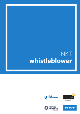 NKT whistleblower