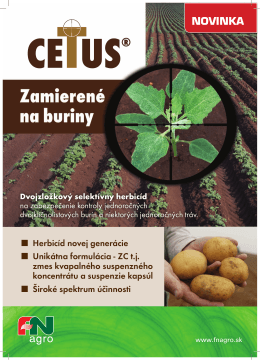 Cetus - F&N Agro Slovensko spol. s ro