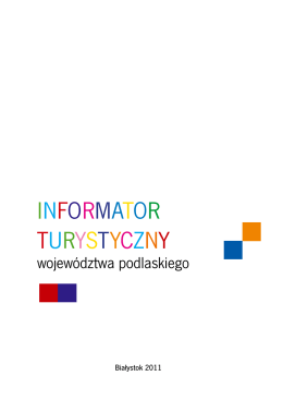 Informator turystyczny województwa podlaskiego