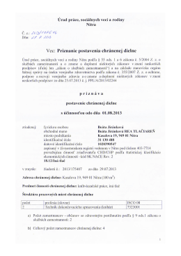 Urad prace, Sociálnyeh vecí a rodiny Nitra