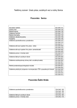 Zoznam telefónnych čísiel (PDF)