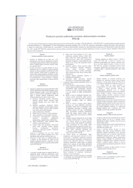 GENERALI SLOVENSKO Poistn&aacute; zmluva č. 5720041829 strana 8