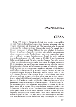 Zeszyty Literackie nr 127/2014 - "Cisza" (pdf 6,8 MB)