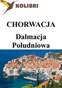 Chorwacja Dalmacja Południowa