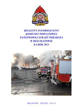 Komenda Powiatowa Państwowej Straży Pożarnej w Kołobrzegu