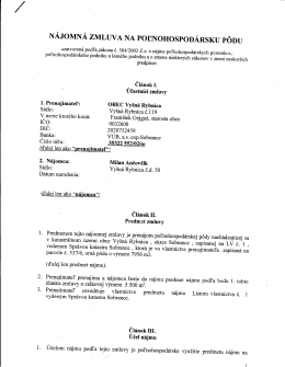 Zmluva nájomná-Ančovčík