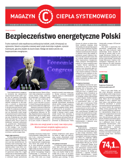 Bezpieczeństwo energetyczne Polski