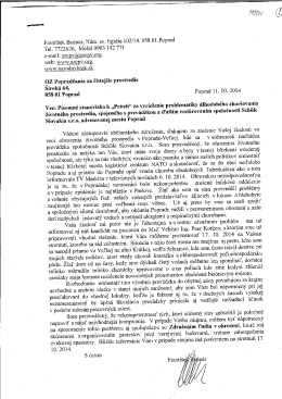 Bedn&aacute;r Franti&scaron;ek - OZ POPRADČANIA ZA ČISTEJ&Scaron;IE ŽIVOTN&Eacute;