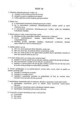 Test č. 1