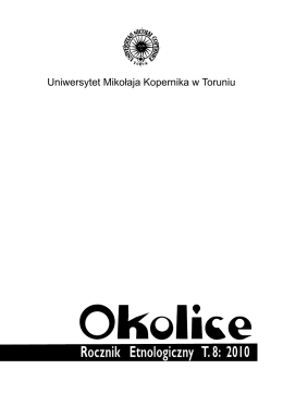 Pobierz PDF - Katedra Etnologii i Antropologii Kulturowej UMK w