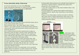 poznámky prenos elektrického náboja