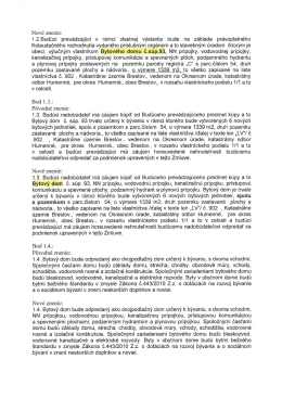 Nov&eacute; Znenie: 1.2.Bud&uacute;ci prev&aacute;dzaj&uacute;ci v r&aacute;mci