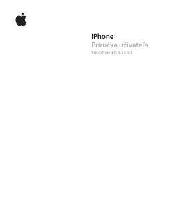 Apple iPhone iOS 4.2