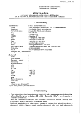 Pr&iacute;loha č. 2 - Obec Gemersk&aacute; H&ocirc;rka