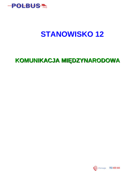 STANOWISKO 12