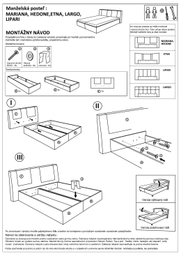 Mont&aacute;žny n&aacute;vod - Jamall