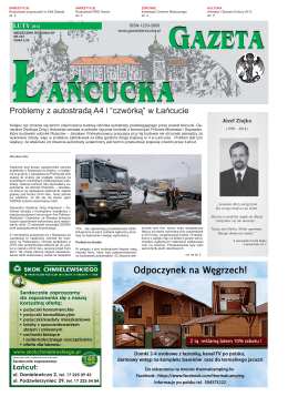 LUTY 2014 - Gazeta Łańcucka