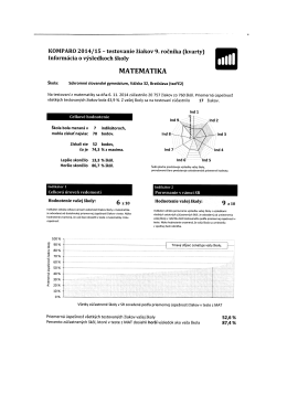 komparo – matematika