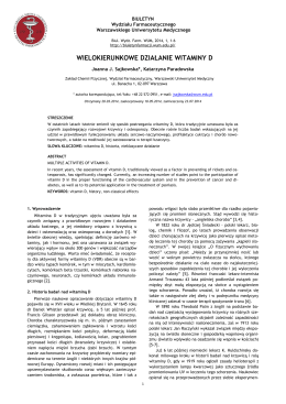 Wersja pdf do pobrania - Biuletyn Wydziału Farmaceutycznego