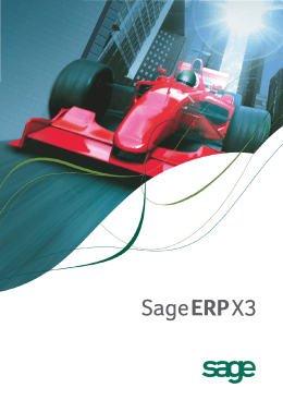 Broszura Sage ERP X3 do pobrania - LST-Soft