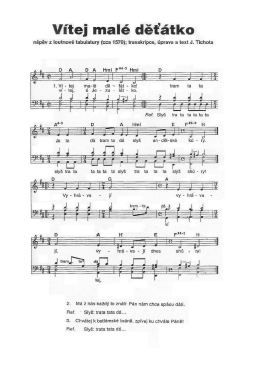 V&iacute;tej mal&eacute; děť&aacute;tko