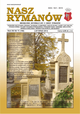 listopad PDF - Nasz Rymanów