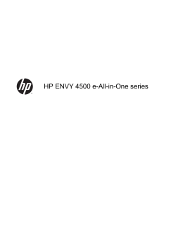 HP ENVY 4500 e-All-in