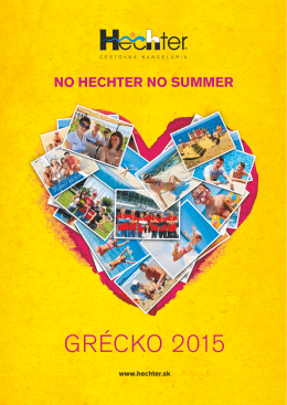 GRÉCKO 2015 - Hechter.sk
