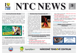 NTC NEWS - Zasportujsi.sk