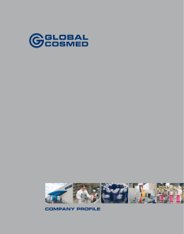 Folder - Global Cosmed