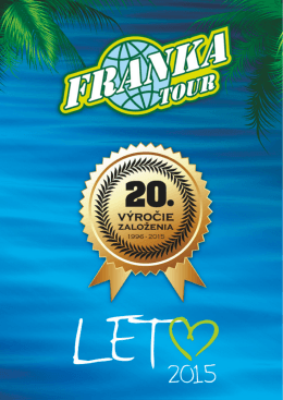 Katalóg 2015 - Franka Tour