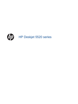 1 Pomocník tlačiarne HP Deskjet 5520 series
