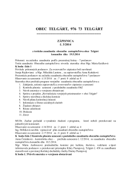 Zápisnica z OZ konaného 19.05.2014 (pdf, 39 kB)