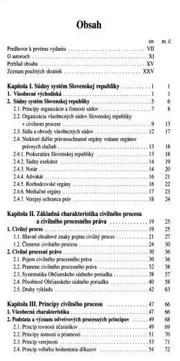 Obcianske sudne konanie / Svetlana Ficova, Marek