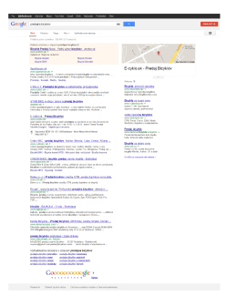 GOLJSIE predajna bicyklov