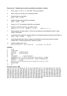 Rozklad čísla na súčin prvočiniteľov pracovný list.pdf