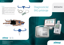 Diagnostické EKG prístroje