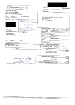 PM - Pavol Mas&aacute;r Re&scaron;taur&aacute;cia DAMI Prev&aacute;dzka: Re&scaron;taur&aacute;cia DAMI