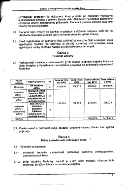 „Preberaci protokol“ je dokument, ktorý podpíše pri preberaní