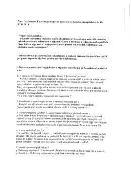 vyjadrenie poslanca Mgr. Mareka Dubovského