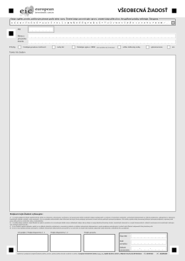 l eic euroPean všEoBEcNÁžIADosŤ l