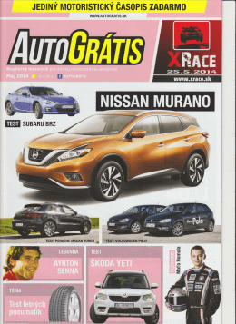 AutoGRATIS M&aacute;j 2014 - PDF