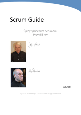 Scrum Guides